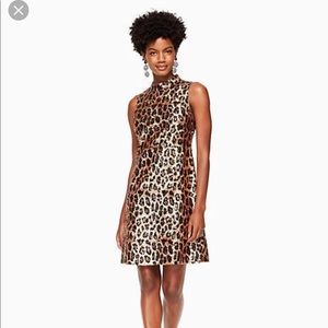Kate Spade Leopard Print Sequin Dress